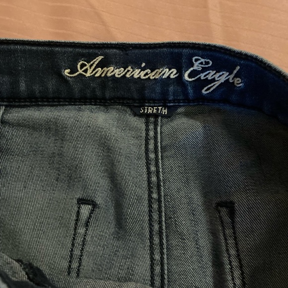 American Eagle size 0 Jegging deep blue - Picture 3 of 4